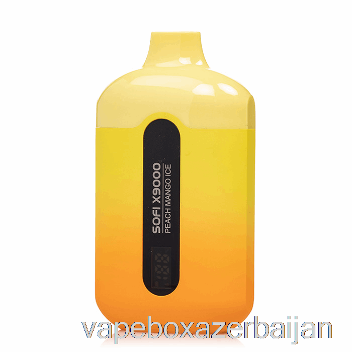 E-Juice Vape SOFI X9000 Smart Disposable Peach Mango Ice